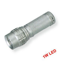 1w LED silver torch