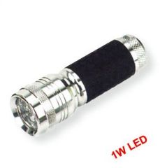 1w LED Aluminium Flashlights