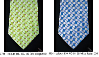 printed necktie