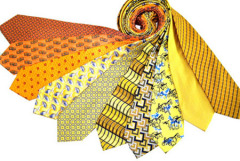 Patterned Printed Silk Neckties