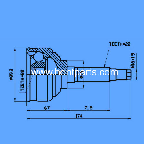 Automotive C.V. Joint