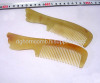 Fish Tail Yellow Cattle Horn Comb