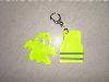 Reflective Tag Keychain