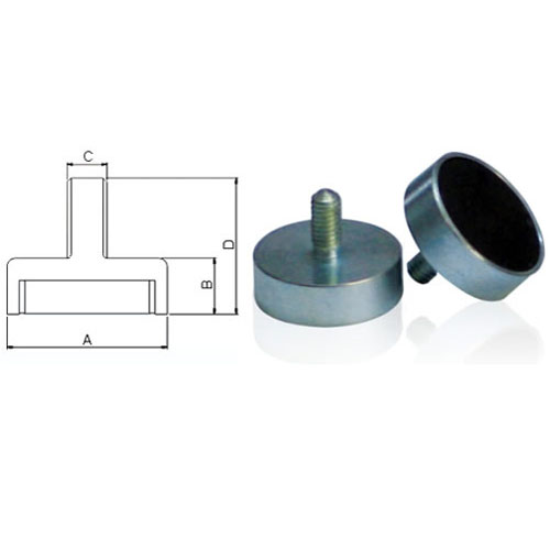 Ferrite pot