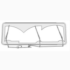 3 Panoramic pantograph wiping system