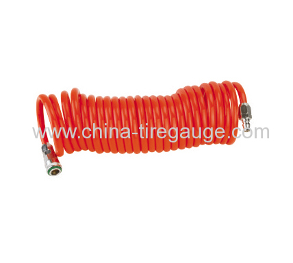 orange recoil hose