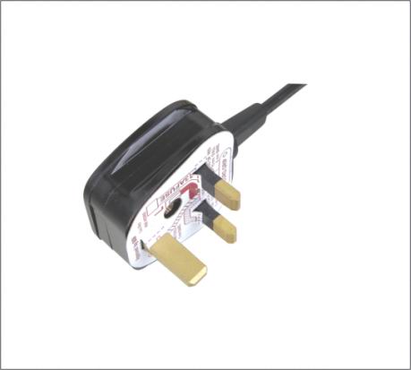 UK Power cord with screw