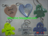 Reflective Hangers with Heart Shaped