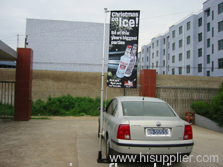 DISPLAY TELESCOPIC POLE