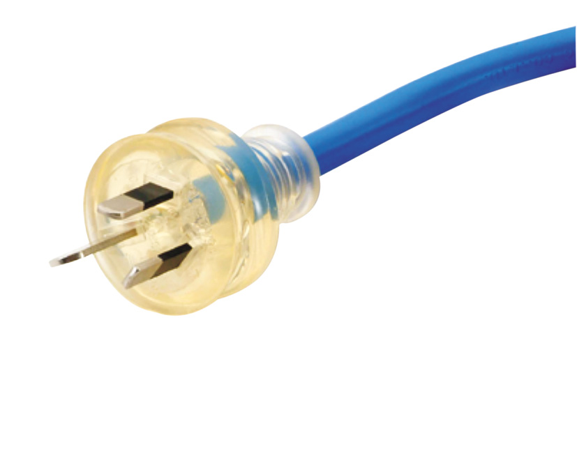SAA approved Transparent power cord