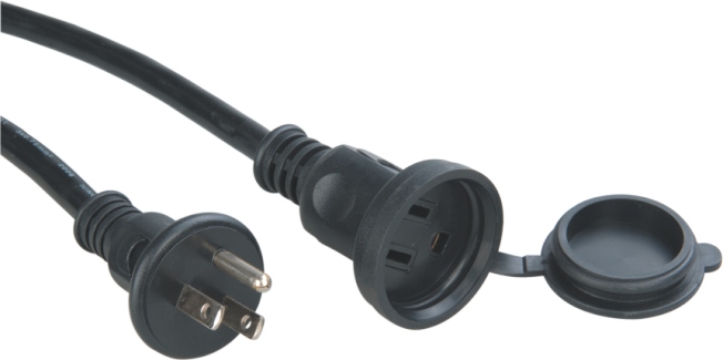 Water-proof Japan standard extension cord