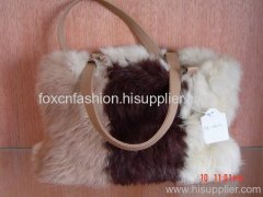 Rabbit Fur Handbag
