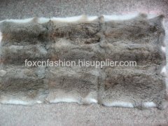 Hare fur plates