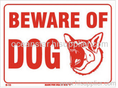 Plastic Sign