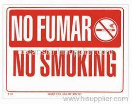 Plastic Sign