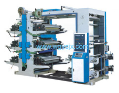 paper bag roll to roll flexo printing machine