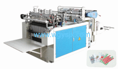 Double Servo Motor Control T-shirt Bag Making Machine