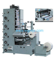 automatic label flexo printing machine