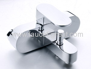 luxury square bath mixers