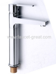 High washbasin faucets