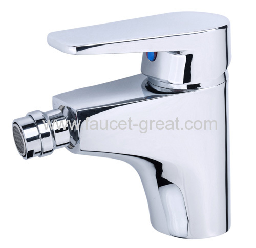 Single Lever Handle Bidet Faucet With Brass Body