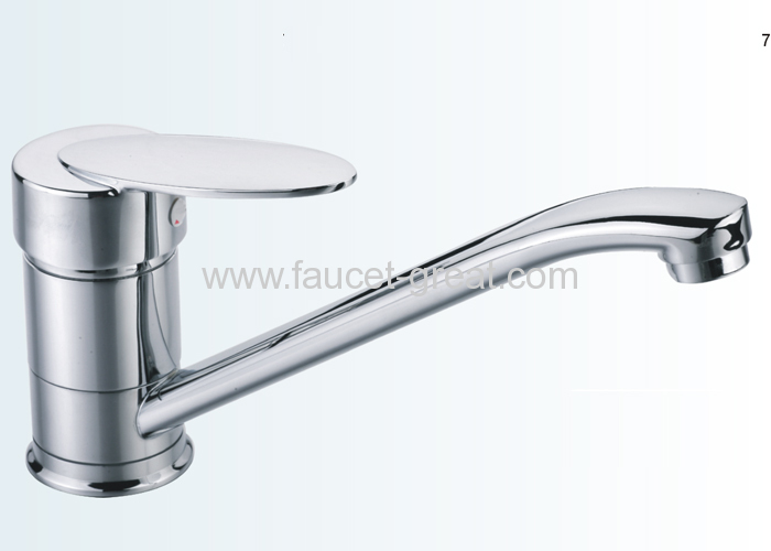 deck -mounted kitchen faucet