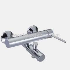 External single lever bath shower mixers