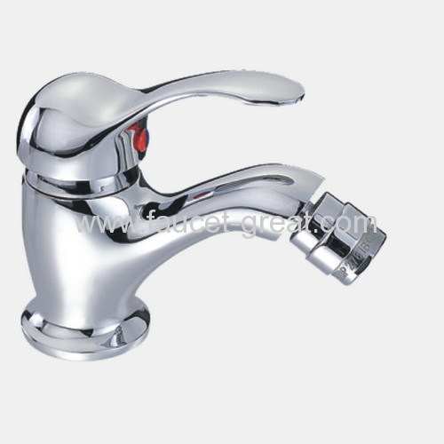 Single Lever Bidet Faucet In Bathroom