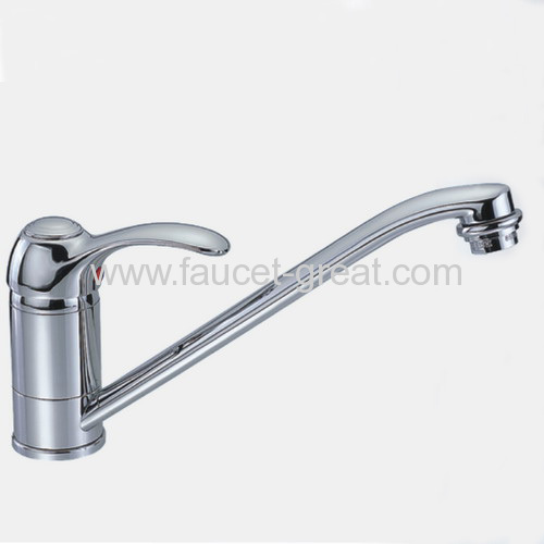 Deck -Mounted Kitchen Faucet And Mixer