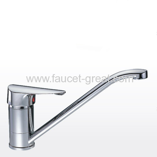 Deck-Mounted Kitchen Faucet