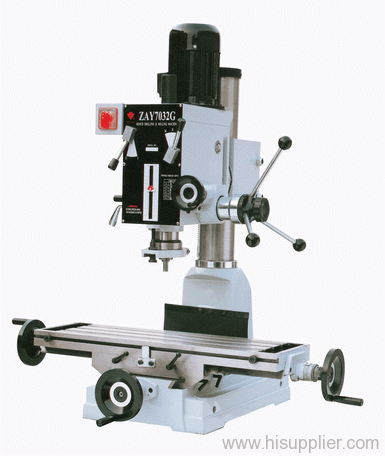 Drilling and milling machine