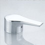 Chrome-plated finish faucets handle