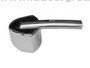 Chrome-plated finish faucets lever