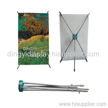 Small Table X Banner Stand