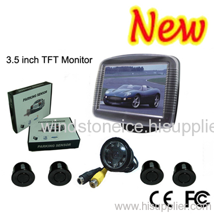 3.5 inch TFT Monitor Video Parking Sensor System