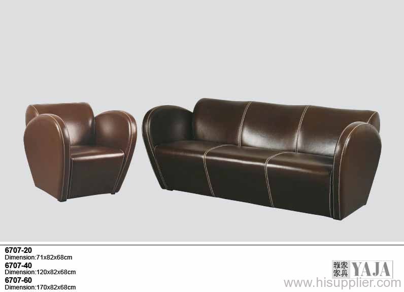 Genuine Leather Sofa Set