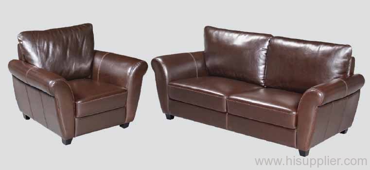 Hotel Leather Sofa Set