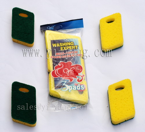 sponge scrubber