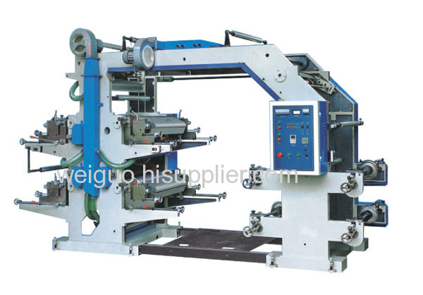 flexo paper roll roll to roll printing machine