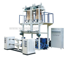 double die head film extruding machine