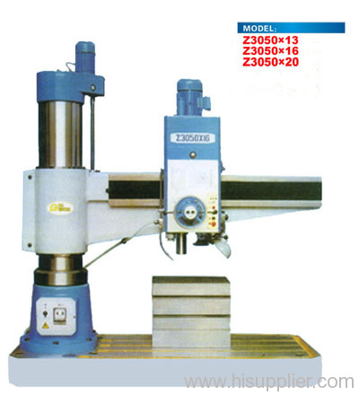 Radial drilling machine