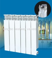 3 pieces aluminium radiator