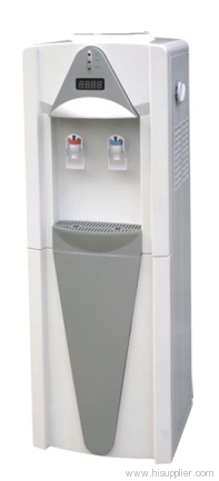 compressor cooling water dispenser with storage