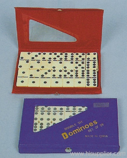 28pc Dominos Set W Plastic Case