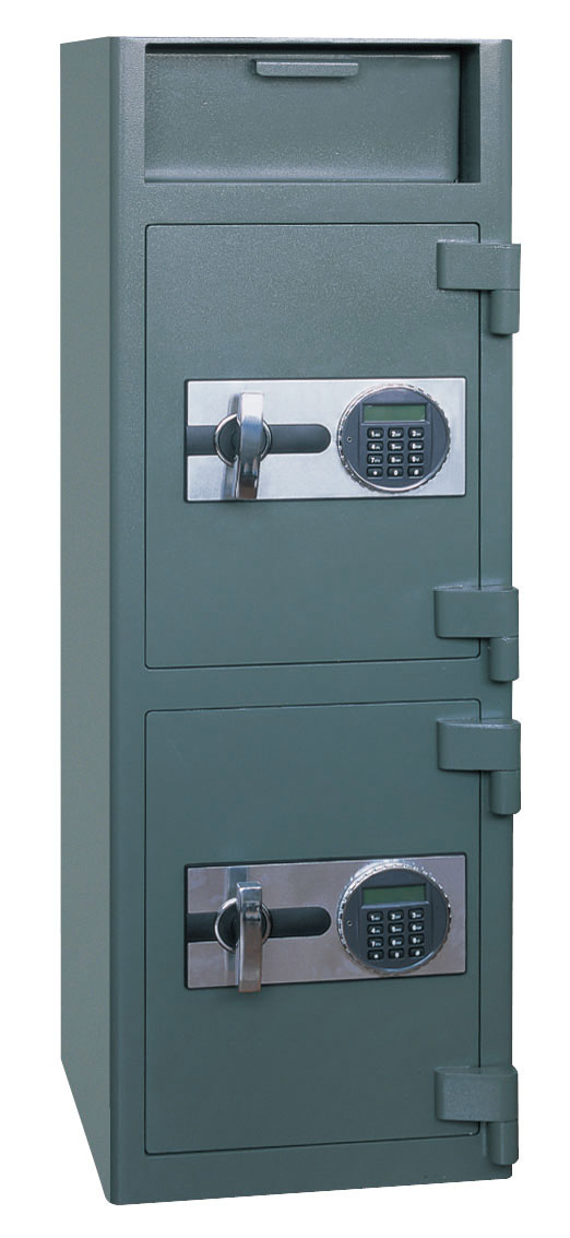 Deposit safes with Lagard combination lock