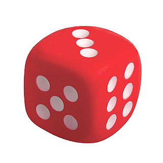 dice shape toy