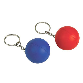 Round Stress Reliever Key Chain