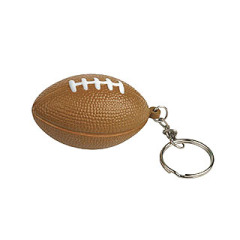 Rugbyball Stress Reliever key chain toy