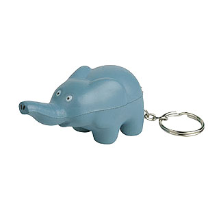 Elephant Stress Reliever key chain toy