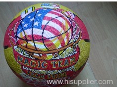 Rubber Basketball Ball